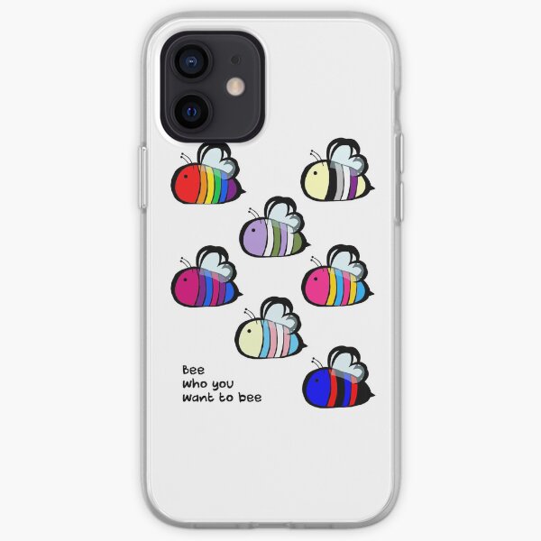 LGBT Pride Bee Swarm iPhone Soft Case
