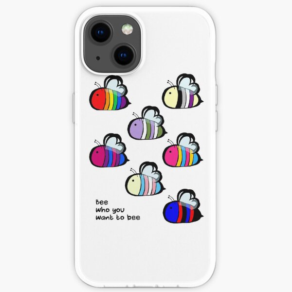 LGBT Pride Bee Swarm iPhone Soft Case