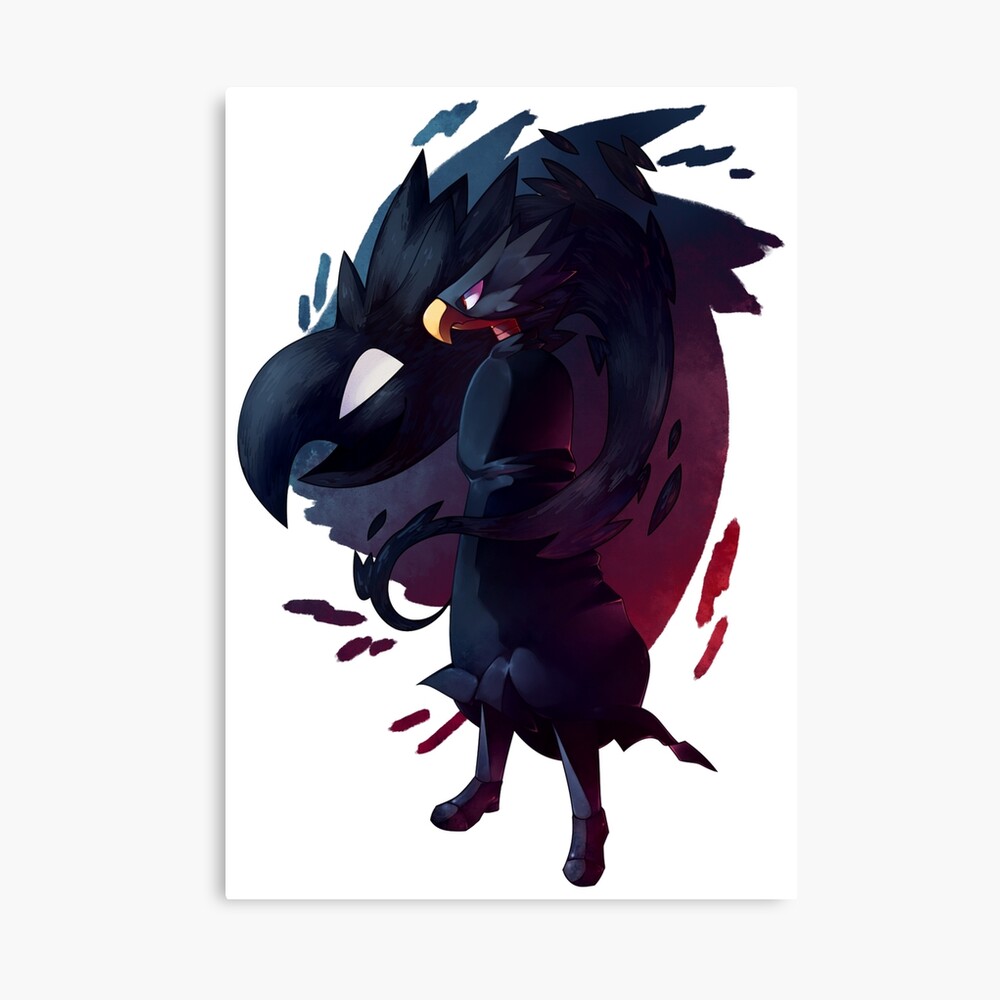 "Fumikage Tokoyami" Canvas Print by Charf | Redbubble