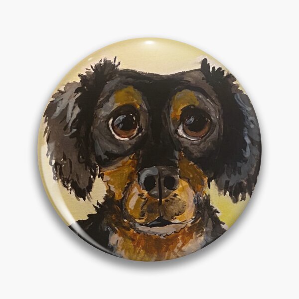 Item preview, Mischievous dachshund designed and sold by MooseLovesArt.