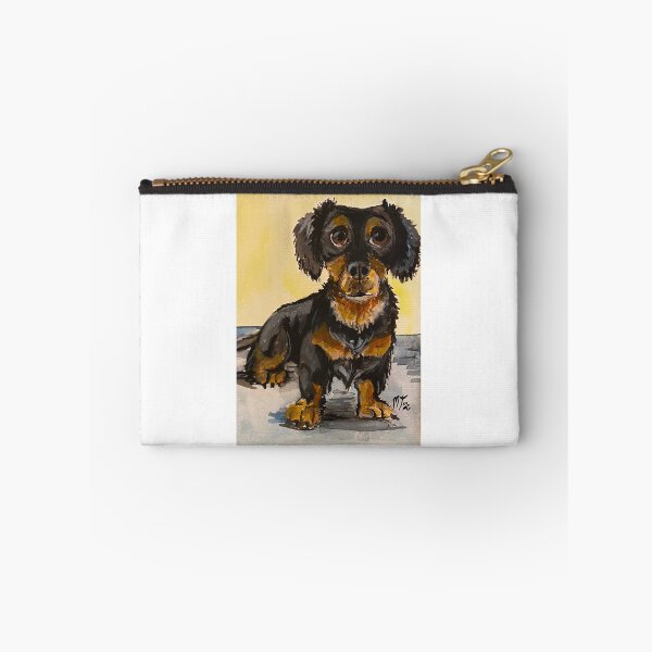 Item preview, Mischievous dachshund designed and sold by MooseLovesArt.