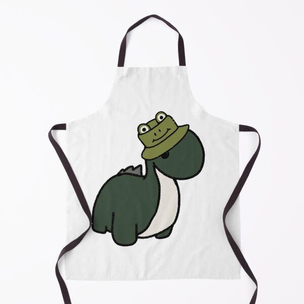 Item preview, Dinosaur in a Frog Bucket Hat designed and sold by beckahbrooks.