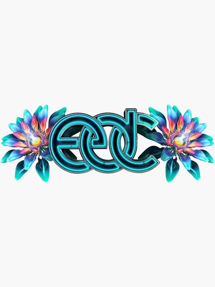 "ELECTRIC DAISY CARNIVAL" Sticker for Sale by hulnakarilak Redbubble