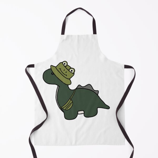 Item preview, Dinosaur in a Frog Bucket Hat designed and sold by beckahbrooks.