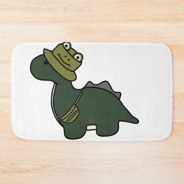 Item preview, Dinosaur in a Frog Bucket Hat designed and sold by beckahbrooks.