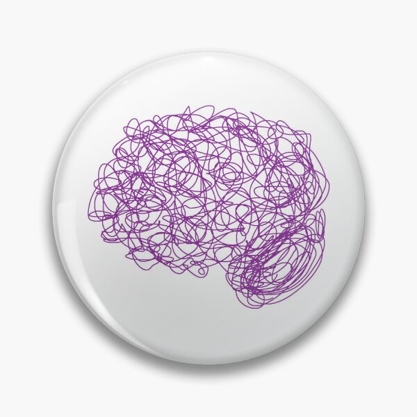 Item preview, Psychology Brain Purple Cerebral Cortex Psych Psychiatry Neurology Neuroscience Science designed and sold by hopecope.