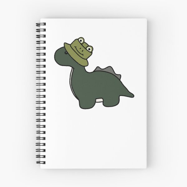 Item preview, Dinosaur in a Frog Bucket Hat designed and sold by beckahbrooks.