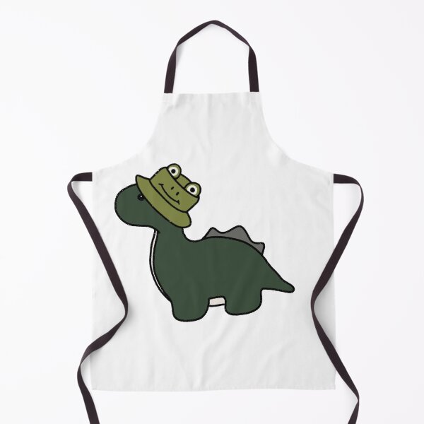 Item preview, Dinosaur in a Frog Bucket Hat designed and sold by beckahbrooks.