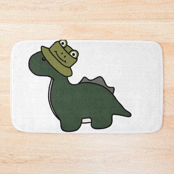 Item preview, Dinosaur in a Frog Bucket Hat designed and sold by beckahbrooks.