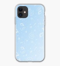 Vinilo o funda para iPhone Pastel Galaxy- Azul