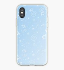 Pastel Galaxy- Blue iPhone Case