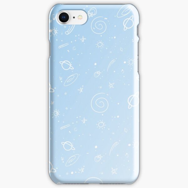 Pastel Galaxy- Blue iPhone Snap Case