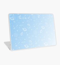 Pastell Galaxy-Blau Laptop Folie