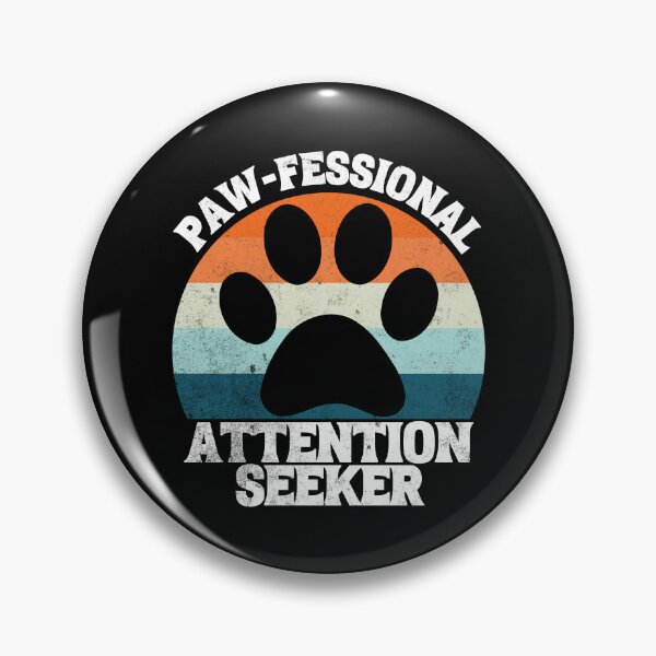 Item preview, Pawfessional Attention Seeker Funny Cat/Dog Pet Bandana Scarf designed and sold by Zulfiqqar.