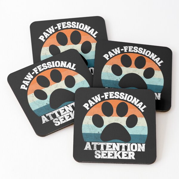 Item preview, Pawfessional Attention Seeker Funny Cat/Dog Pet Bandana Scarf designed and sold by Zulfiqqar.
