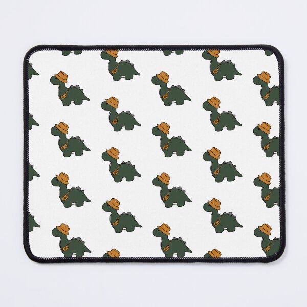 Item preview, Dinosaur in an Orange Bucket Hat designed and sold by beckahbrooks.
