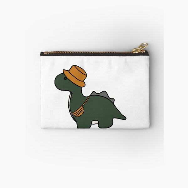 Item preview, Dinosaur in an Orange Bucket Hat designed and sold by beckahbrooks.