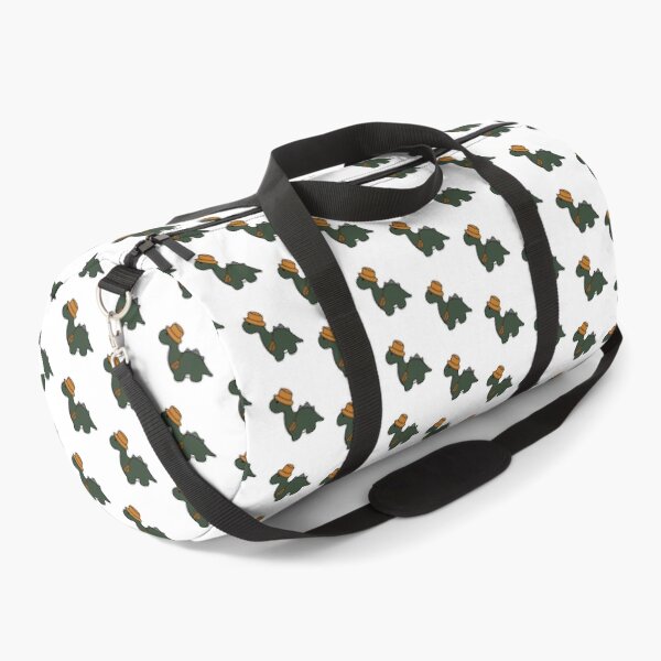 Item preview, Dinosaur in an Orange Bucket Hat designed and sold by beckahbrooks.