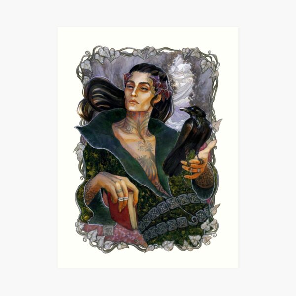 The Raven King Art Print
