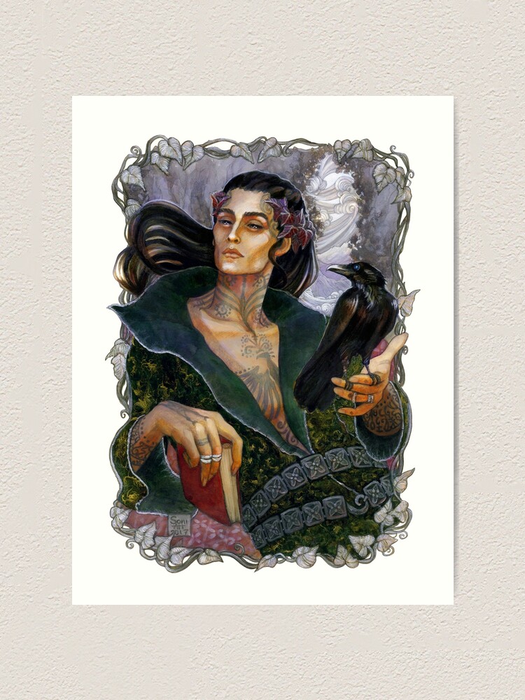Alternate view of The Raven King Art Print