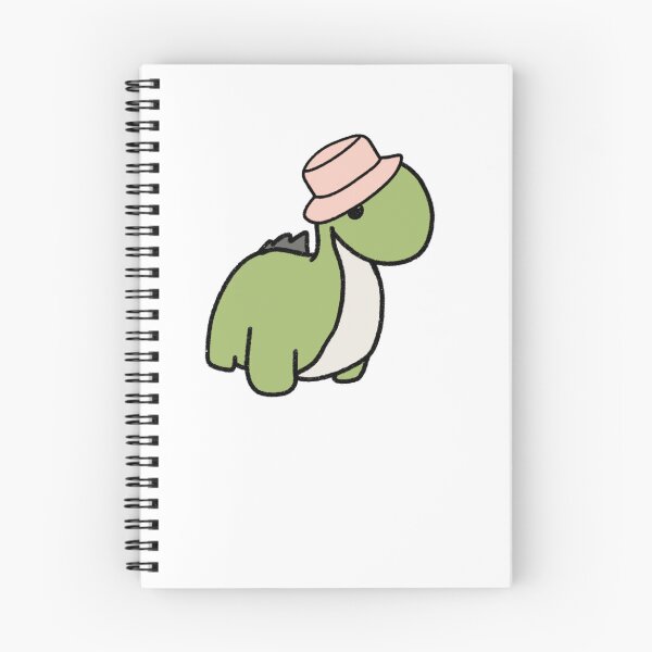 Item preview, Dinosaur in a Pink Bucket Hat designed and sold by beckahbrooks.