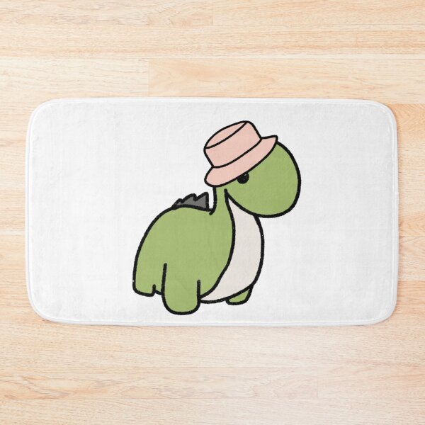 Item preview, Dinosaur in a Pink Bucket Hat designed and sold by beckahbrooks.