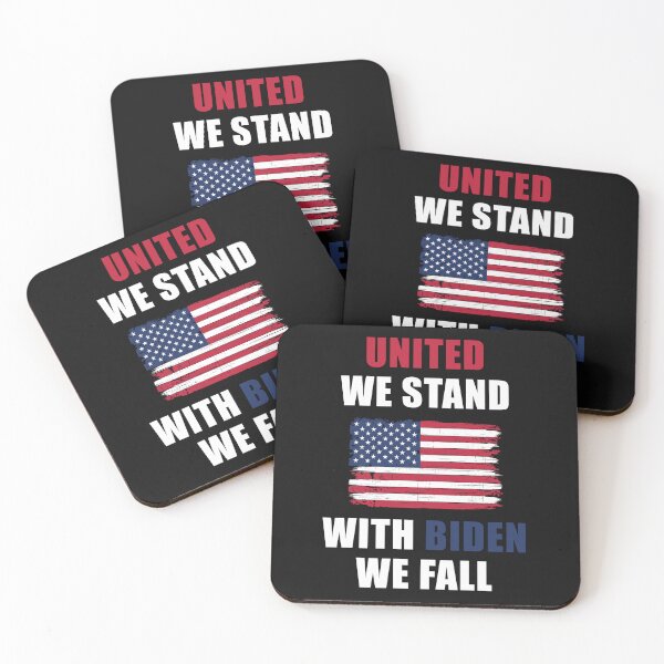 Item preview, United We Stand With Biden We Fall Political T-Shirt designed and sold by ShutEyeShirts.