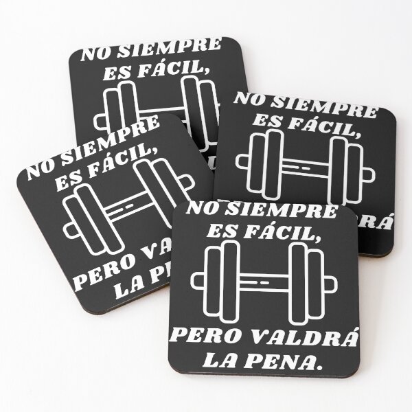 Item preview, Spanish phrases. It's not always easy, but it will be worth it. designed and sold by CreacionsMeraki.