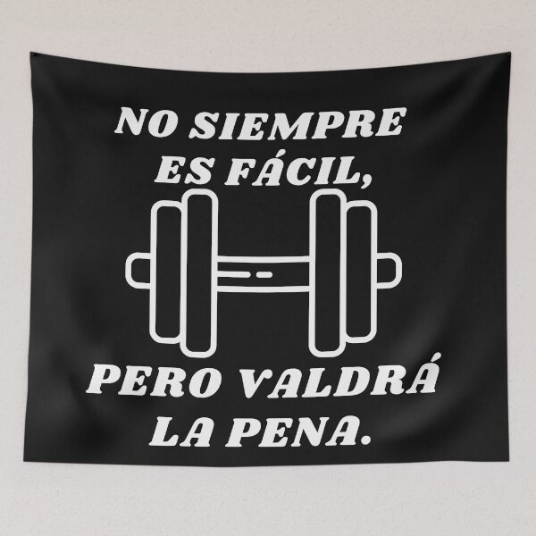 Item preview, Frases En Español. No Siempre es fácil, pero valdrá la pena. designed and sold by CreacionsMeraki.