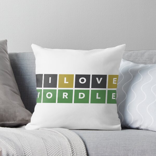 Item preview, I Love Wordle Style designed and sold by HappyTeesCie Shop.