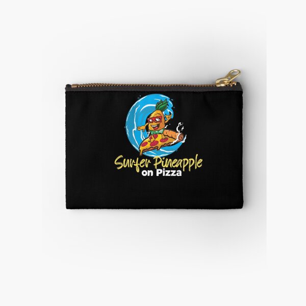 Item preview, Surfer Pineapple Boy on Pizza designed and sold by Grafik Traffik.