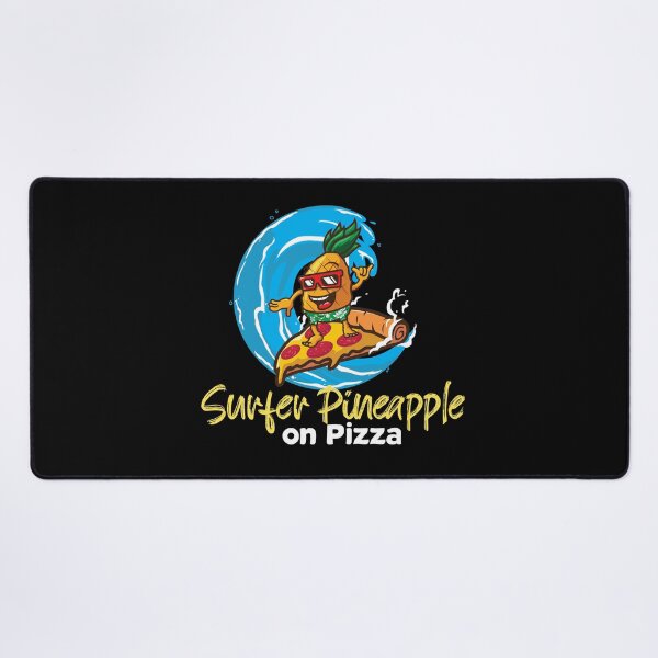 Item preview, Surfer Pineapple Boy on Pizza designed and sold by Grafik Traffik.