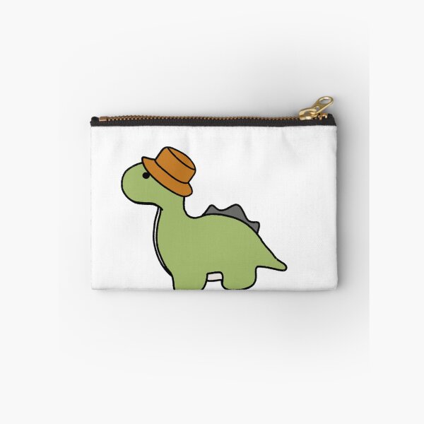 Item preview, Dinosaur in an Orange Bucket Hat designed and sold by beckahbrooks.