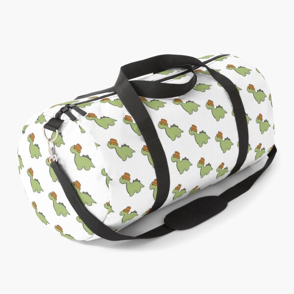 Item preview, Dinosaur in an Orange Bucket Hat designed and sold by beckahbrooks.