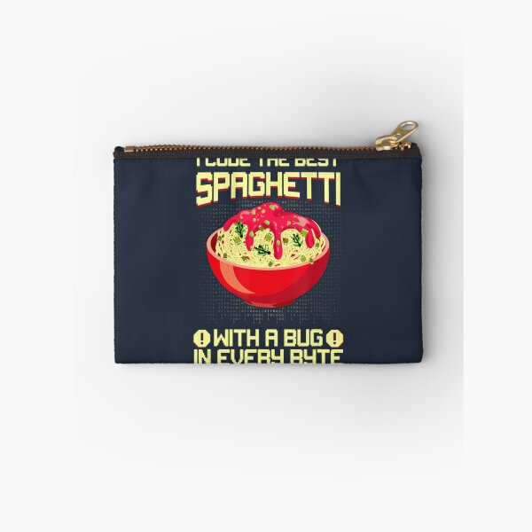 Aperçu de l'œuvre Je code le meilleur jeu de mots de codage de programmation de spaghetti créée et vendue par dragonteesa.