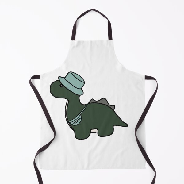 Item preview, Dinosaur in a Blue Bucket Hat designed and sold by beckahbrooks.