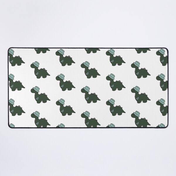 Item preview, Dinosaur in a Blue Bucket Hat designed and sold by beckahbrooks.