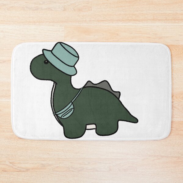 Item preview, Dinosaur in a Blue Bucket Hat designed and sold by beckahbrooks.