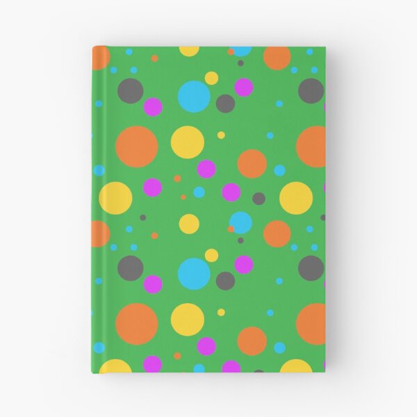 Item preview, Summer 70s 60s Seventies Sixties Retro Vintage Polka Dots Dots Dots Polka Dots Circles Orange Yellow Green Pink designed and sold by fairy-taler.