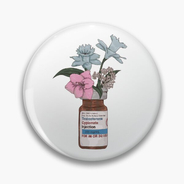Item preview, Testosterone Vial - Flowers of Rebirth  designed and sold by Starrynight-Art.