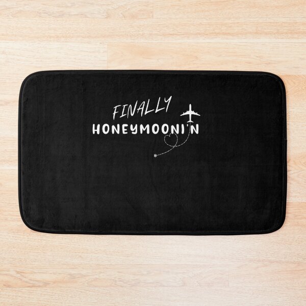 Item preview,  Funny Finally honeymooning, just married couple late honey moon vacation designed and sold by POPLIN ⭐ ⭐ ⭐ ⭐ ⭐.
