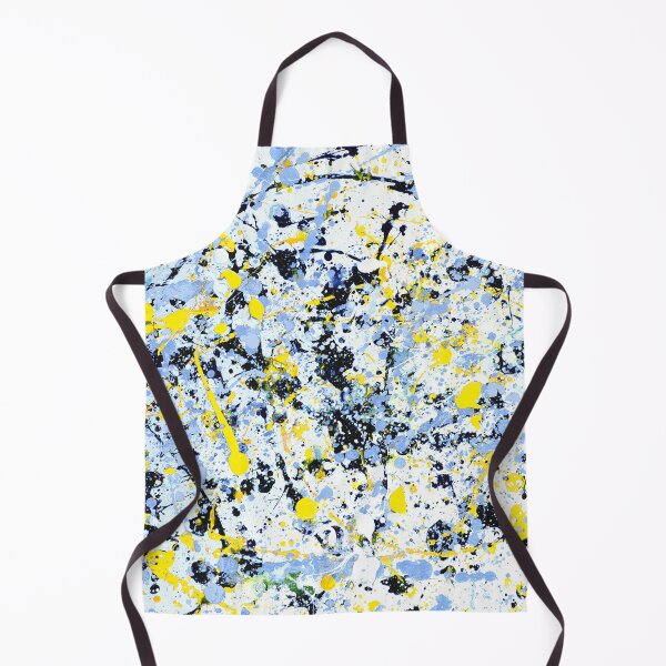 Item preview, Abstract in Blue, Yellow & Black (L) designed and sold by Rockett Graphics.