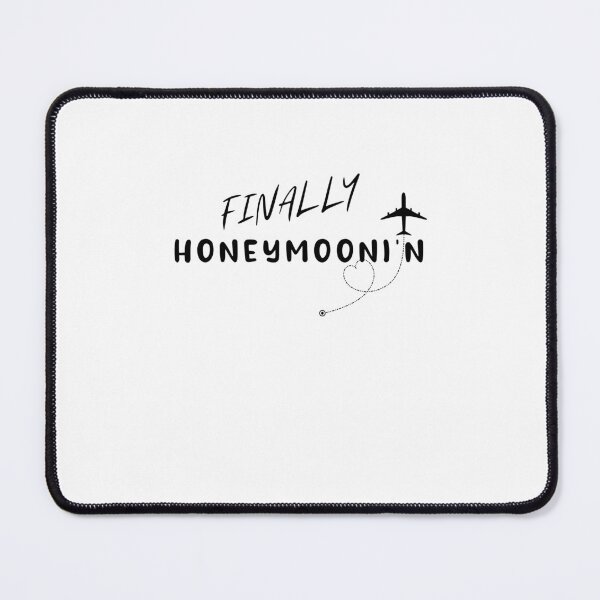 Item preview, Funny Finally honeymooning, just married couple late honey moon vacation designed and sold by POPLIN ⭐ ⭐ ⭐ ⭐ ⭐.