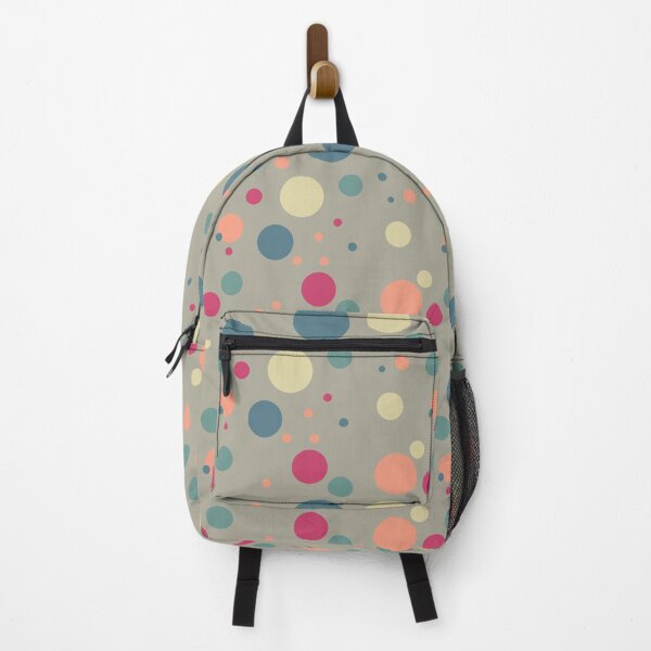 Item preview, Polka Dots Dots Dots Polka Dots Circles Grey Red White Blue designed and sold by fairy-taler.