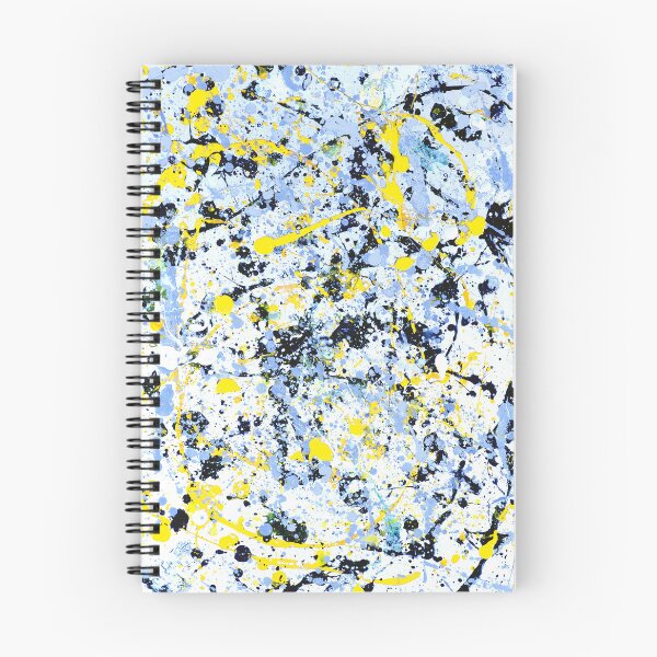 Item preview, Abstract in Blue, Yellow & Black (P) designed and sold by Rockett Graphics.