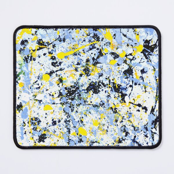 Item preview, Abstract in Blue, Yellow & Black (P) designed and sold by Rockett Graphics.