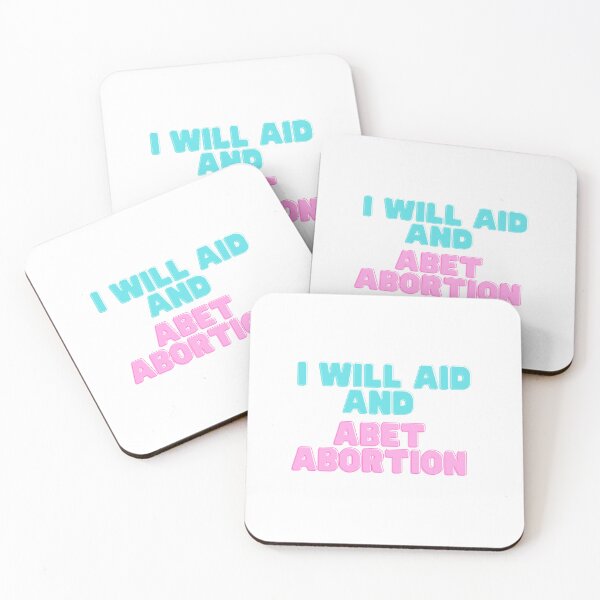 Item preview,  I Will Aid And Abet Abortion  designed and sold by SHOPINGHOUR.