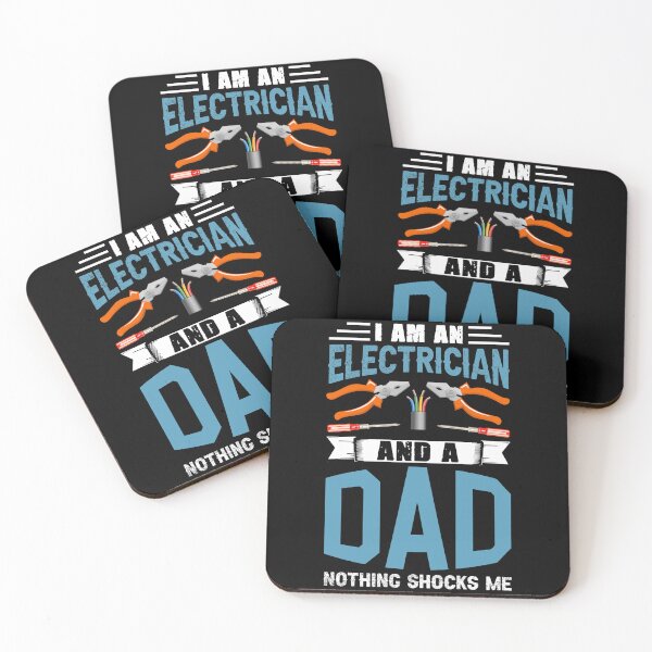Item preview, Copy of Electrician Father A Dad Nothing Shocks Me Electrician Dad  designed and sold by ZoraidaLandrua.