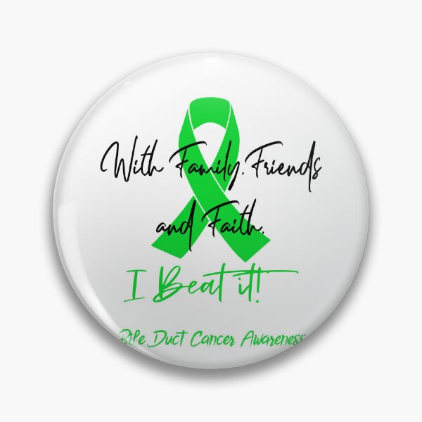 Item preview, Bile Duct Cancer Warrior - With Family, Friends, and Faith - I BEAT IT! designed and sold by Robbsyn.