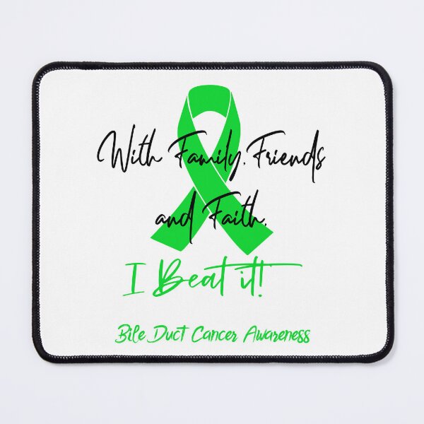Item preview, Bile Duct Cancer Warrior - With Family, Friends, and Faith - I BEAT IT! designed and sold by Robbsyn.